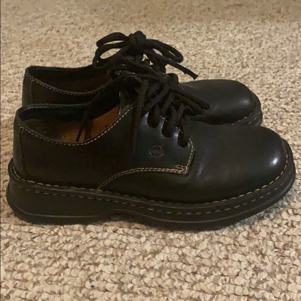 Leather Oxfords